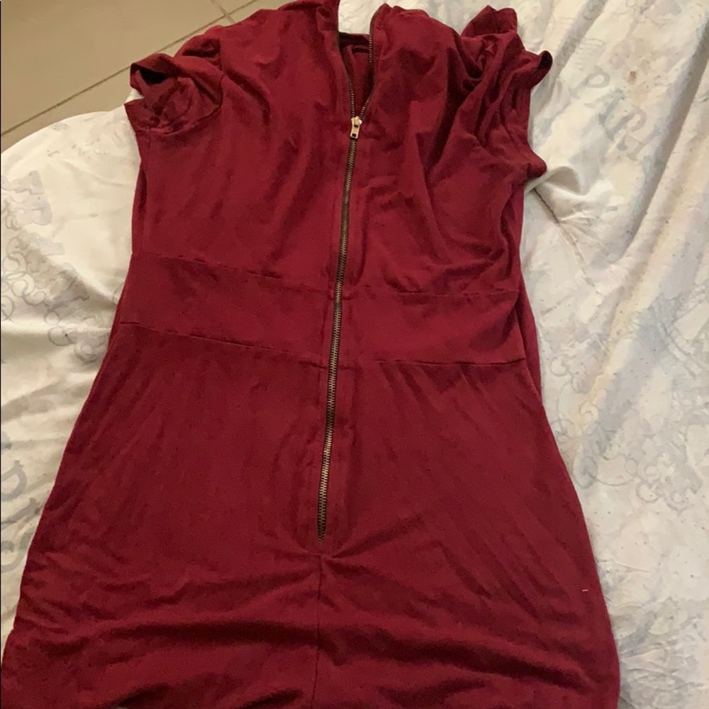 Burgundy Jumper